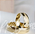 Par Alianças Berlim Fosca (5mm) - Ouro 18k - Imagem 2