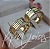 Par de Alianças Bulgaria Laser (10mm) - Ouro 18k - Imagem 1