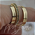 Par de Alianças Melin Mix (4mm) - Ouro 18k - Imagem 2