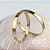 Par de Alianças Milão Reta (2mm) - Ouro 18k - Imagem 1