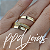 Kit casamento Vivar (3mm) - Ouro 18k - Imagem 3