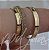 Kit casamento Vivar (3mm) - Ouro 18k - Imagem 2