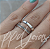 Par de Alianças Alya (3mm) - Prata 950 - Imagem 3
