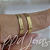 Par de Alianças Montevideu (3mm) - Ouro 18k - Imagem 4