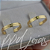 Par de Alianças Montevideu (3mm) - Ouro 18k - Imagem 1