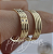 Par de Aliança Zumba (5mm) - Ouro 18k - Imagem 2