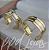 Alianças Lilibia Chicago (8mm) Ouro 18k - Imagem 9