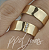 Par de Alianças Concava Shine (8mm) Ouro 18k - Imagem 3