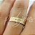 Par de Alianças Chiu (4,5mm) - Ouro 18k - Imagem 2
