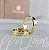 Par de Alianças Mistic Star (5mm) - Ouro 18k - Imagem 3
