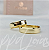 Par de Alianças Mistic Star (5mm) - Ouro 18k - Imagem 4