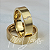 Par de Aliança Delphos (5,5mm) Ouro 18k - Imagem 4