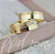 Par de Aliança Chile (6mm) - Ouro 18k - Imagem 3