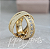 Par de Aliança Vivar Espanha (6mm) - Ouro 18k - Imagem 4