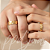 Alianças Ocean Ouro 18k (AOC129) - Imagem 2
