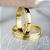 Par de Alianças Vivar (4mm) - Ouro 18k - Imagem 8