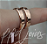 Par de Alianças Itália (4mm) - Ouro 18k ROSE - Imagem 4