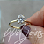 Anel de Noivado Sophia  Pedra Oval - Ouro 18k - Imagem 5