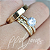 Kit casamento Itália (3mm) – Ouro 18k - Imagem 2