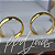 Par de Alianças 5mm Tradicional - 3 Camadas Ouro 18K - Imagem 4