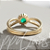 Anel Angel Ouro 18k e Moissanites - Imagem 4
