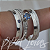 Kit compromisso Mafra Sea You (4mm) - Prata 950 - Imagem 2