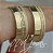 Par de Aliança Melin Catar (7mm) - Ouro 18k - Imagem 2
