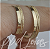 Par de Alianças Melin Duo (4mm) - Ouro 18k - Imagem 2