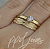Kit de casamento Satturno (4mm) - Ouro 18k - Imagem 4