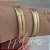 Par de Alianças Macau Martins Escovada (4mm) - Ouro 18k - Imagem 2