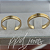 Par de Alianças Macau Martins Escovada (4mm) - Ouro 18k - Imagem 4