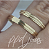 Par de Alianças Satturno Mix (3mm) - Ouro 18k - Imagem 3