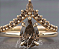 Conjunto Aneis Princesa Pocahontas - Ouro 18k - Imagem 1