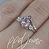 Conjunto Aneis Princesas - Ouro 18k - Imagem 3