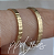 Par de Aliança Rustica Slim (2mm) - Ouro 18k - Imagem 2