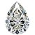 Diamante Cor K Lab-Grown Corte Pera 1,10 ct - Imagem 1