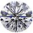 Diamante Cor E Lab-Grown Corte Redondo Brilhante 1,05 ct - Imagem 1