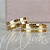 Par de Alianças Roma (5mm) - Ouro 18k - Imagem 5