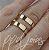 Par de Alianças Milão (4mm) - Ouro 18k - Imagem 3