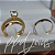 Par de Alianças Milão Olimpo (3mm) - Ouro 18k - Imagem 4