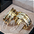 Par de Alianças King (9mm) - Ouro 18k - Imagem 1