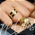 Par de Alianças Dilla (10mm) - Ouro 18k - Imagem 2