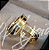 Par de Alianças Elis (6mm) - Ouro 18k - Imagem 2