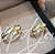 Par de Alianças Brazil (4mm) - Ouro 18k - Imagem 2