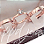 Kit casamento Itália (4,5mm) - Ouro 18k ROSE - Imagem 3