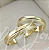 Par de Alianças Tradicional Armenia (4mm) - Ouro 18k - Imagem 1