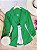 Conjunto Camisa e Cropped Luana Verde Bandeira - Imagem 1