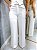 Conjunto Calca Pantalona e Cropped Dubai Branco - Imagem 7