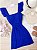 Vestido Rodado Tamara Azul Bic - Imagem 1