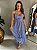 Vestido Midi Jessica Listras Azul Bic - Imagem 2